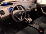 2011 Honda Civic EX Coupe Black Interior