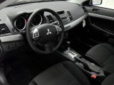 2011 Mitsubishi Lancer ES Black Interior
