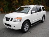 2009 Nissan Armada Blizzard White