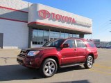 2008 Salsa Red Pearl Toyota 4Runner Limited 4x4 #39148598