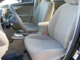 2010 Toyota Corolla LE Bisque Interior