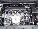 2010 Honda Civic EX Sedan 1.8 Liter SOHC 16-Valve i-VTEC 4 Cylinder Engine