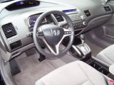 2010 Honda Civic EX Sedan Gray Interior