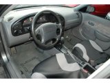 2002 Kia Spectra Sedan Gray Interior