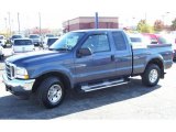 Medium Wedgewood Blue Metallic Ford F250 Super Duty in 2004