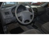 1998 Honda Civic LX Sedan Gray Interior