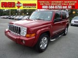 2006 Inferno Red Pearl Jeep Commander Limited 4x4 #39149413