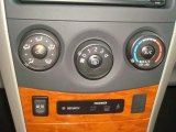 2009 Toyota Corolla XLE Controls