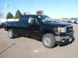 2011 Onyx Black GMC Sierra 2500HD SLT Crew Cab 4x4 #39148243