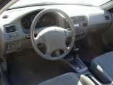 1997 Honda Civic EX Coupe Gray Interior