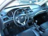 2008 Honda Accord EX-L V6 Coupe Black Interior