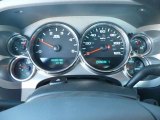 2011 GMC Sierra 3500HD Work Truck Regular Cab 4x4 Flat Bed Gauges