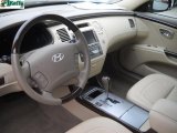 2010 Hyundai Azera Limited Beige Interior