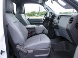 2011 Ford F450 Super Duty XL Regular Cab Chassis Flat Bed Steel Interior