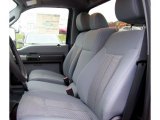 2011 Ford F250 Super Duty XLT Regular Cab 4x4 Steel Gray Interior