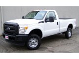 2011 Ford F350 Super Duty XL Regular Cab 4x4 Front 3/4 View