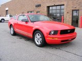 2006 Torch Red Ford Mustang V6 Premium Coupe #39258276