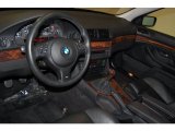 2002 BMW 5 Series 540i Sedan Black Interior