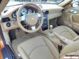2009 Porsche 911 Targa 4S Sand Beige Interior