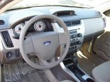 2011 Ford Focus S Sedan Medium Stone Interior
