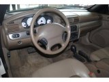 2003 Chrysler Sebring GTC Convertible Taupe Interior