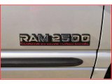 2002 Dodge Ram 2500 SLT Quad Cab 4x4 Marks and Logos