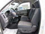 2011 Dodge Ram 1500 SLT Regular Cab Dark Slate Gray Interior
