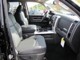 2011 Dodge Ram 3500 HD Laramie Crew Cab Dually Dark Slate Gray Interior