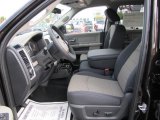 2011 Dodge Ram 1500 SLT Crew Cab Dark Slate Gray Interior