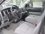 2011 Toyota Tundra CrewMax Graphite Gray Interior
