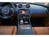 2011 Jaguar XJ XJ London Tan/Navy Blue Interior