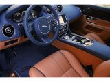 2011 Jaguar XJ XJ London Tan/Navy Blue Interior