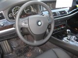 2010 BMW 5 Series 535i Gran Turismo Black Interior