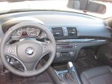 2011 BMW 1 Series 128i Convertible Black Interior