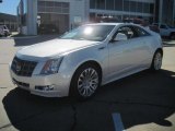 2011 White Diamond Tricoat Cadillac CTS Coupe #39258807