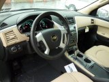 2011 Chevrolet Traverse LTZ AWD Cashmere/Ebony Interior