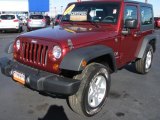 2007 Red Rock Crystal Pearl Jeep Wrangler X 4x4 #39259164