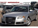 2008 Light Silver Metallic Audi A4 2.0T quattro S-Line Sedan #39258845