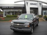 2004 Dark Green Metallic Chevrolet Silverado 1500 Z71 Extended Cab 4x4 #39258619