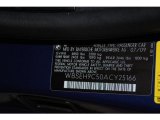 2010 BMW M6 Coupe Info Tag