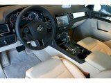 2011 Volkswagen Touareg VR6 FSI Sport 4XMotion Cornsilk Beige Interior
