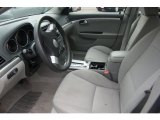 2008 Saturn Aura XE 3.5 Gray Interior