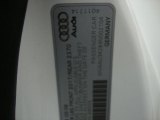 2009 Audi R8 4.2 FSI quattro Info Tag