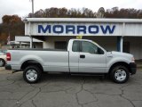 2007 Silver Metallic Ford F150 XL Regular Cab 4x4 #39325697