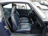 1986 Porsche 911 Carrera Coupe Blue Interior