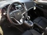 2011 Chevrolet Cruze LTZ Jet Black Leather Interior