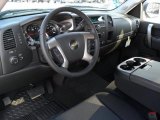 2011 Chevrolet Silverado 1500 LT Crew Cab 4x4 Ebony Interior