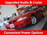 1997 Rio Red Ford Mustang V6 Convertible #39325734