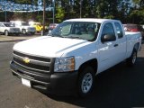 2011 Summit White Chevrolet Silverado 1500 Extended Cab #39326243