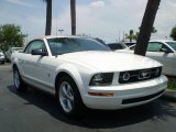 2009 Performance White Ford Mustang V6 Convertible #392540